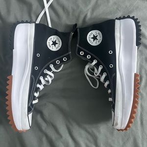 Converse Run Star Hike High Top (WORN ONLY ONCE, NEW CONDITION)